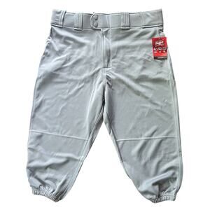 NWT Gray Launch Knicker Baseball Pants Men's Large